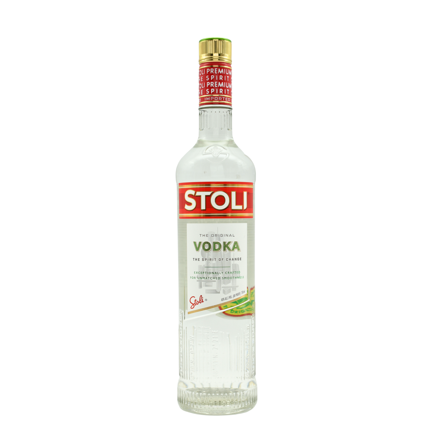 Stolichnaya 80 Vodka 750ml