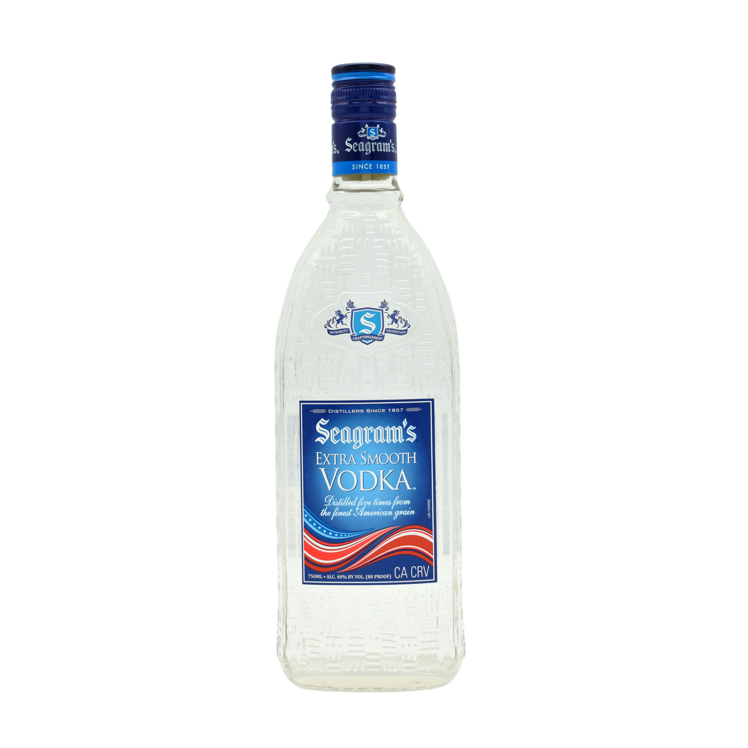Seagram&#39;s Extra Smooth Vodka 750ml