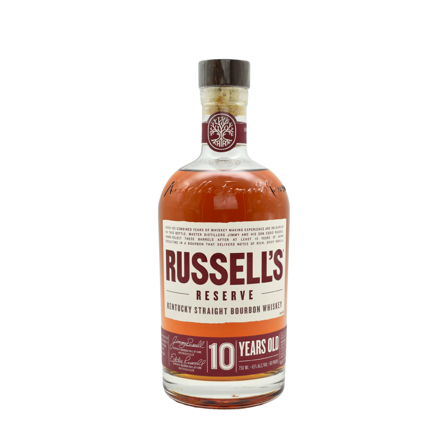 Russell&#39;s Reserve 10yr Straight Bourbon Whiskey 750ml