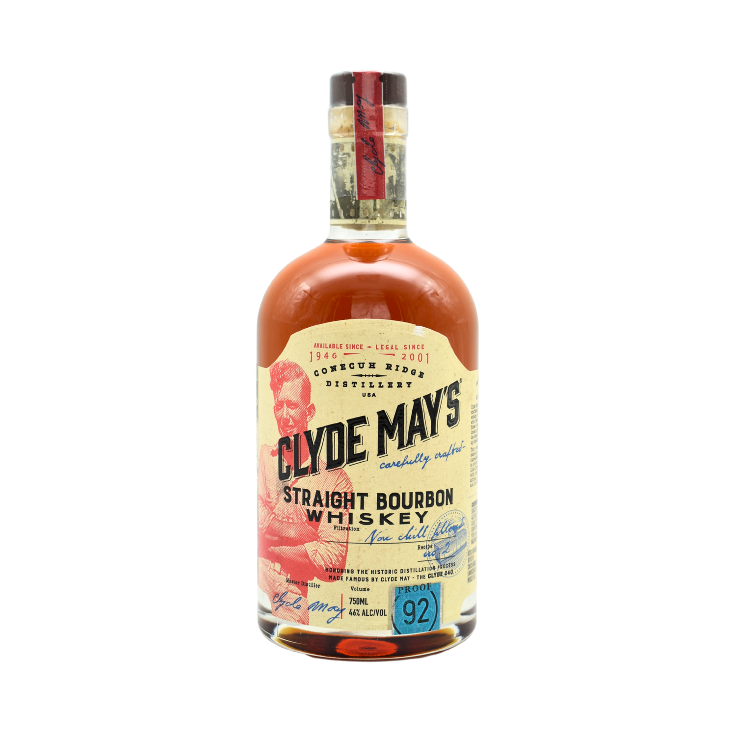 Clyde May&#39;s Straight Bourbon 750ml