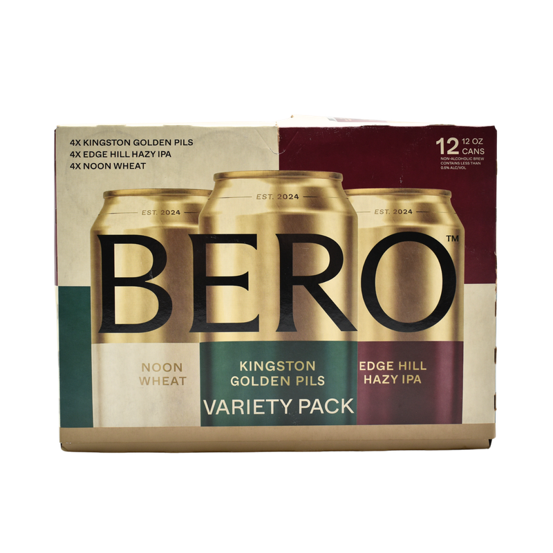 Bero Variety Pack 12pk 12oz NA