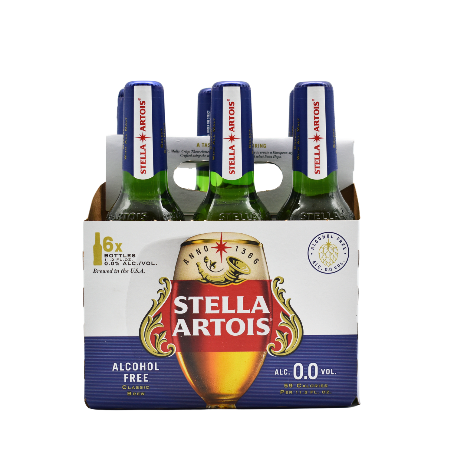 Stella Artois Liberté Non-Alcoholic Beer 6pk 12oz bottles
