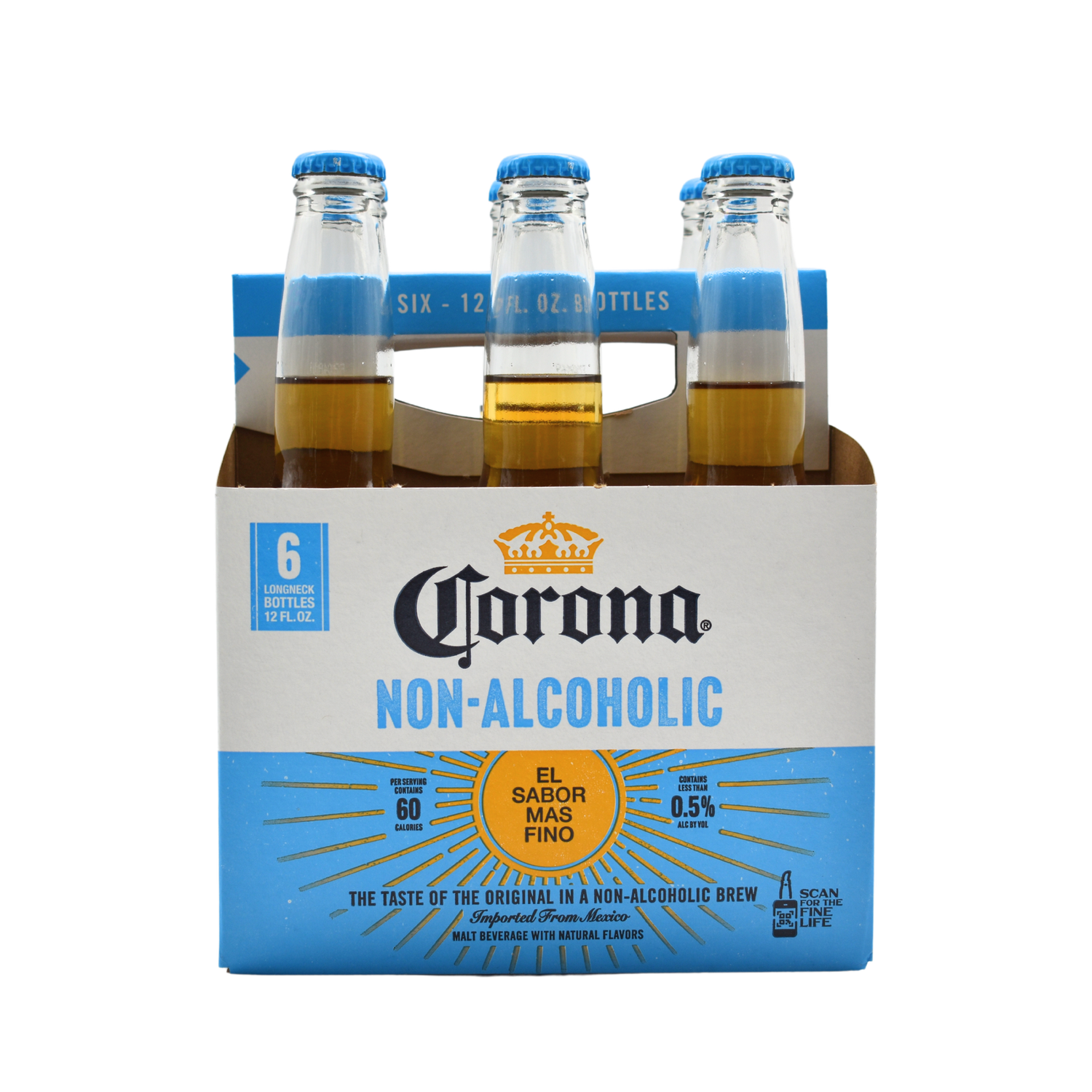 Corona Non-Alcoholic 6pk 12oz Bottles