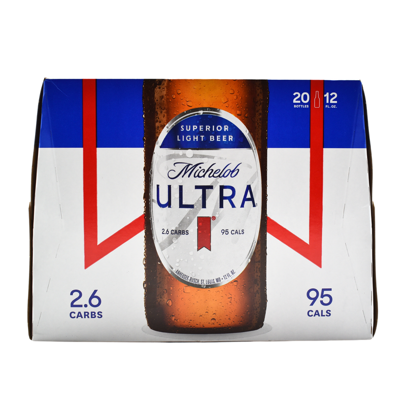 Michelob Ultra 20pk 12oz bottles