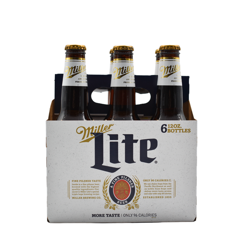 Miller Lite 6pk 12oz bottles