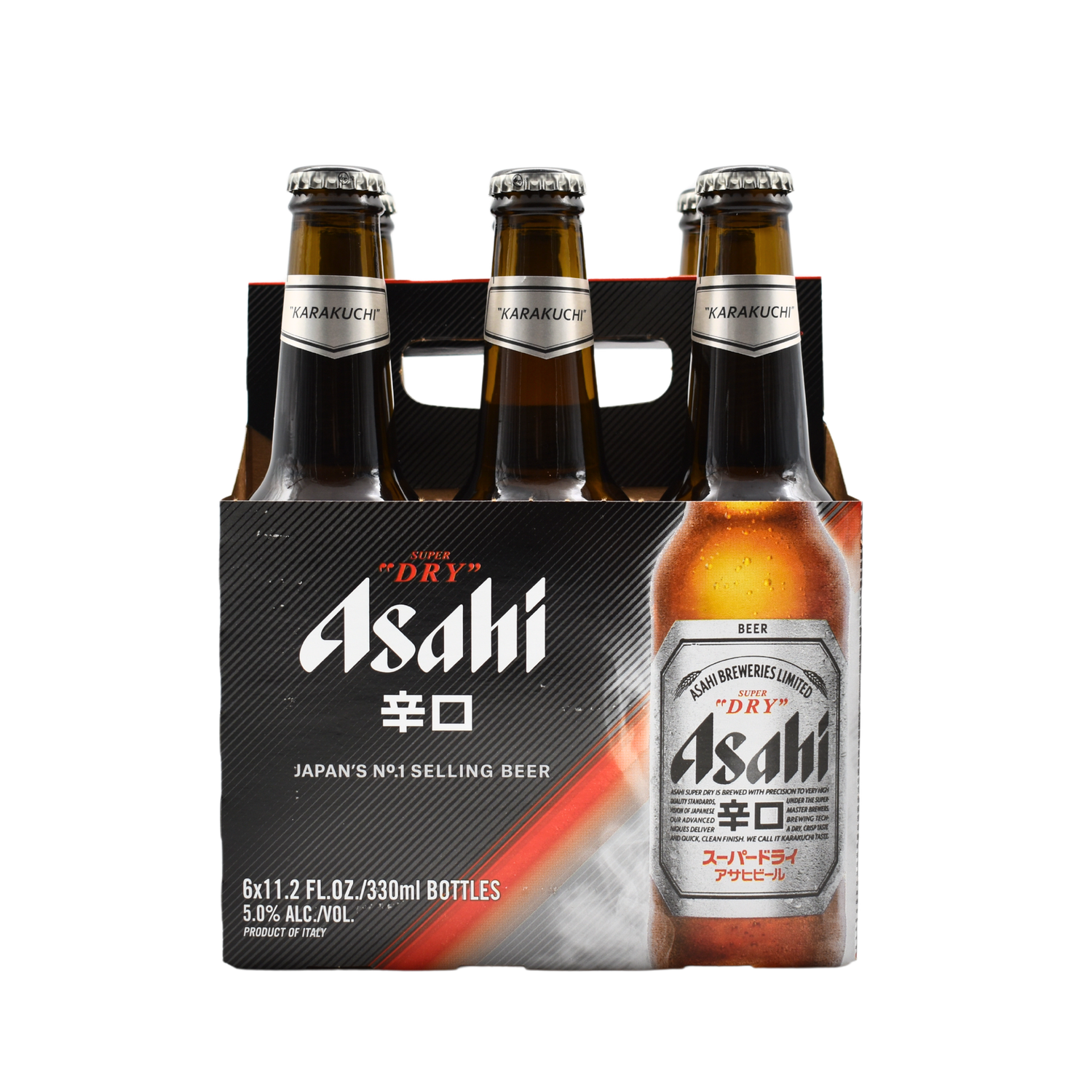 Asahi Japanese Beer 6pk 12oz bottles
