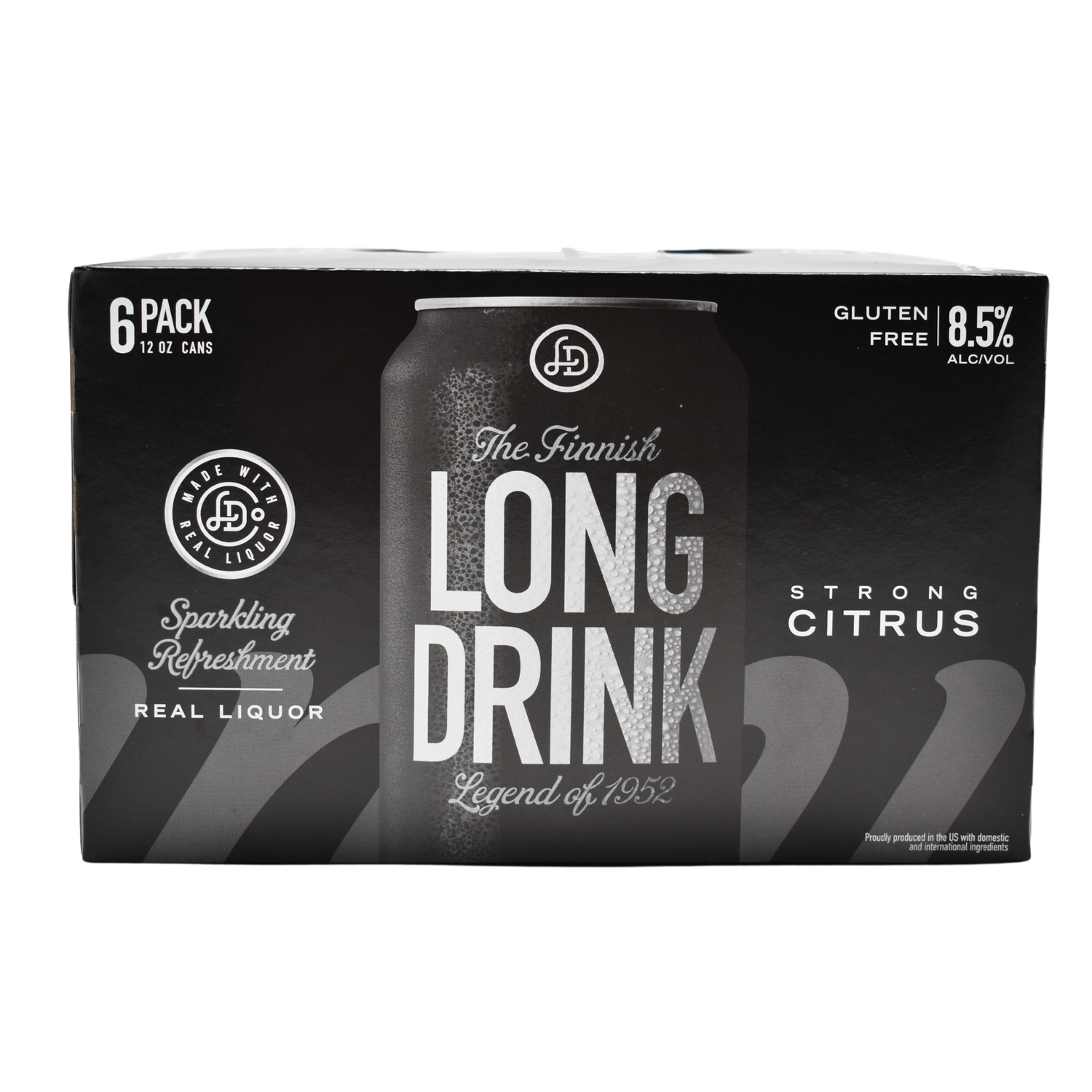 Long Drink Strong Citrus 6pk -12oz cans
