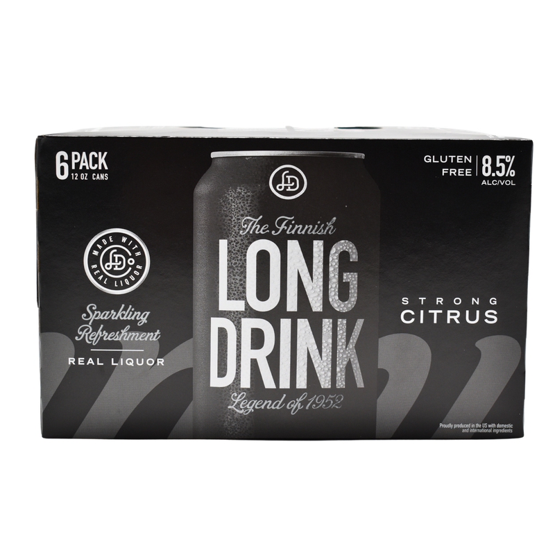Long Drink Strong Citrus 6pk -12oz cans