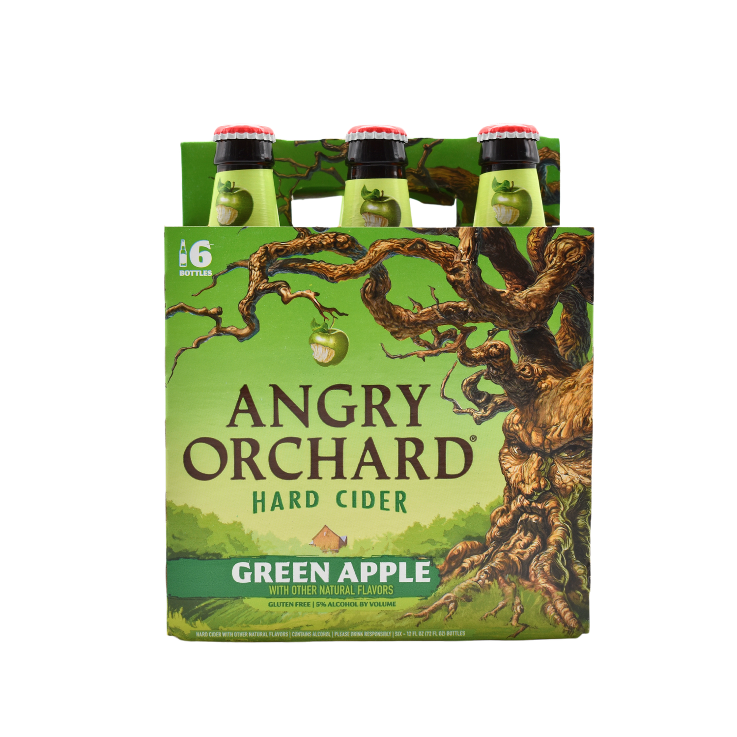 Angry Orchard Green Apple Hard Cider 6pk - 12oz bottles