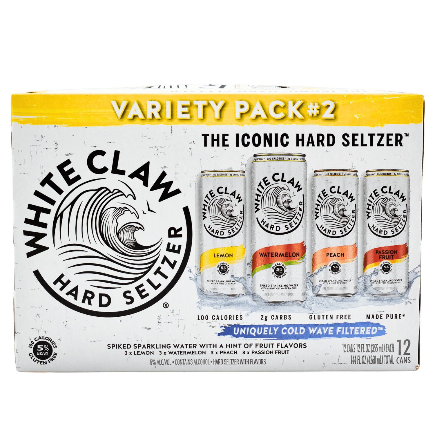 White Claw Variety Pack #2 12pk -12oz cans