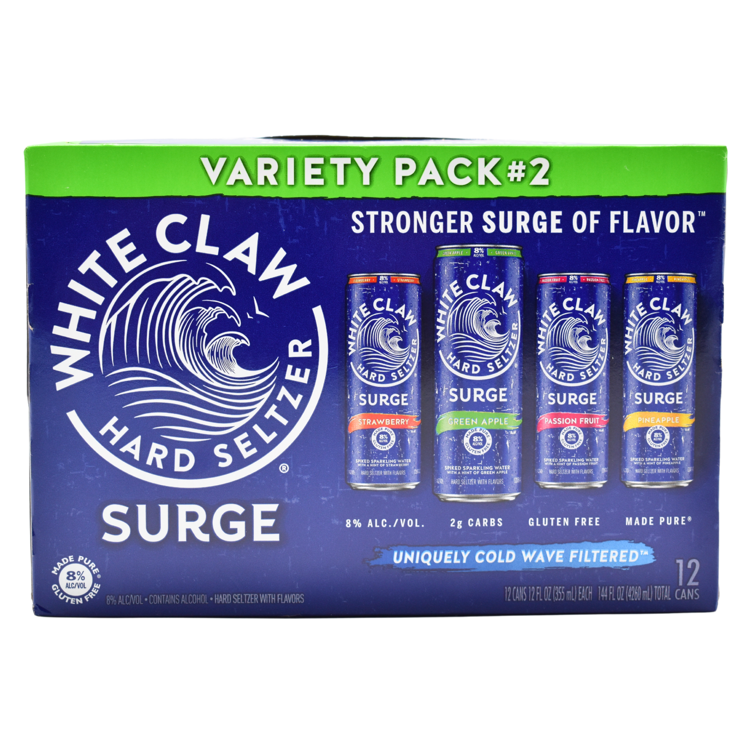 White Claw Variety Pack Surge #2 12pk 12oz cans