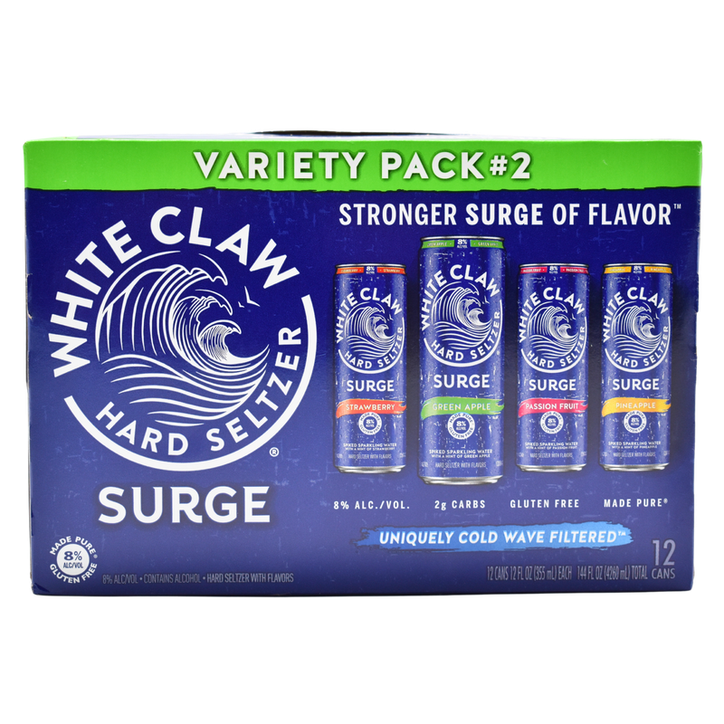 White Claw Variety Pack Surge #2 12pk 12oz cans