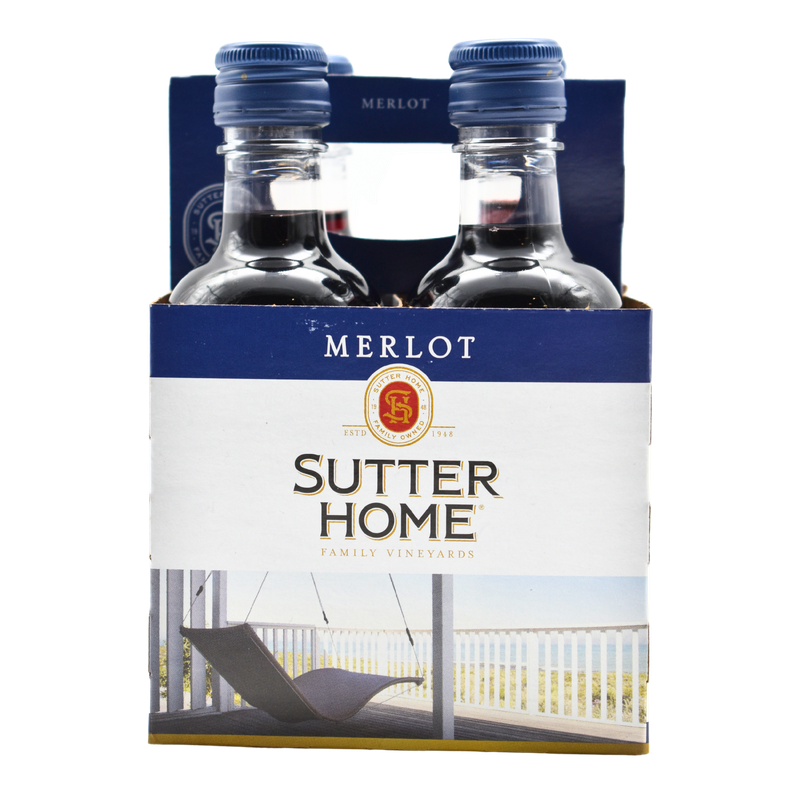 Sutter Home Merlot - 4pk