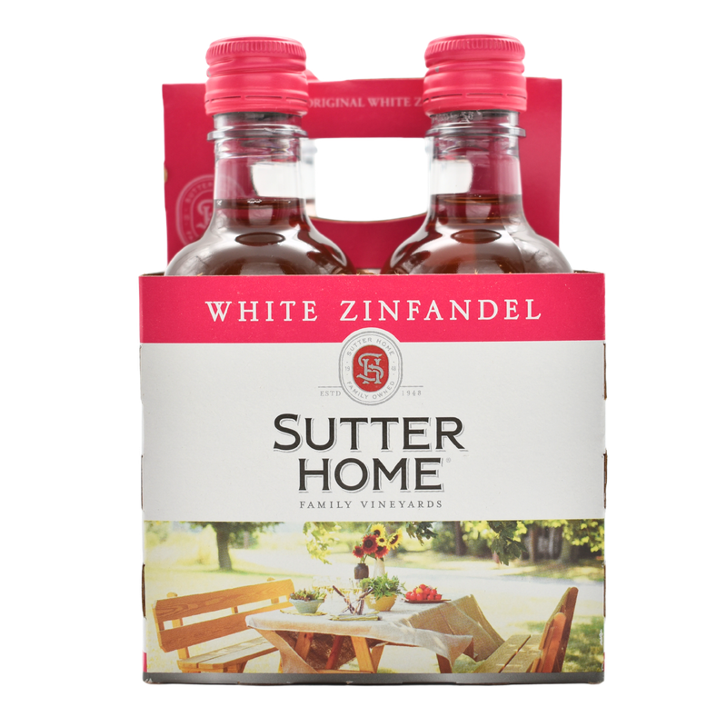 Sutter Home White Zinfandel - 4pk