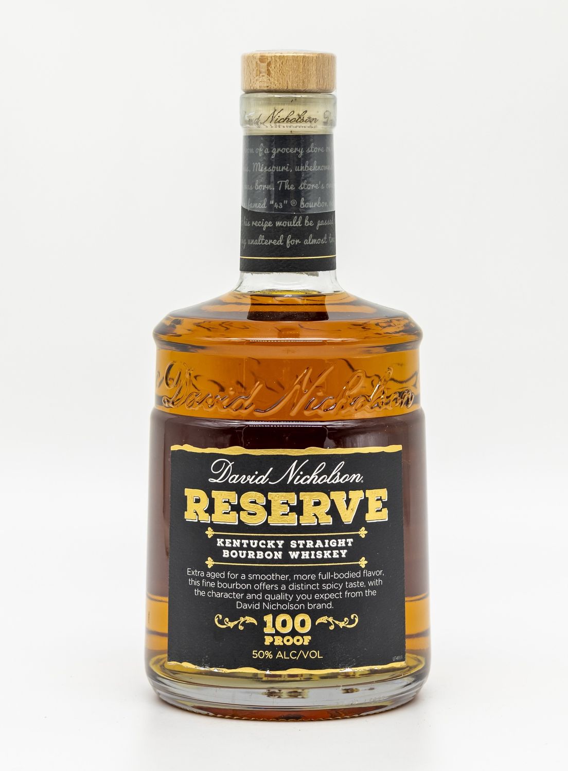 David Nicholson Reserve Small-Batch Bourbon 750ml