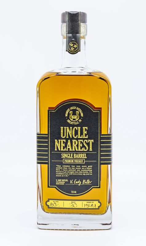 Uncle Nearest Single Barrel Whiskey 120 proof 750ml