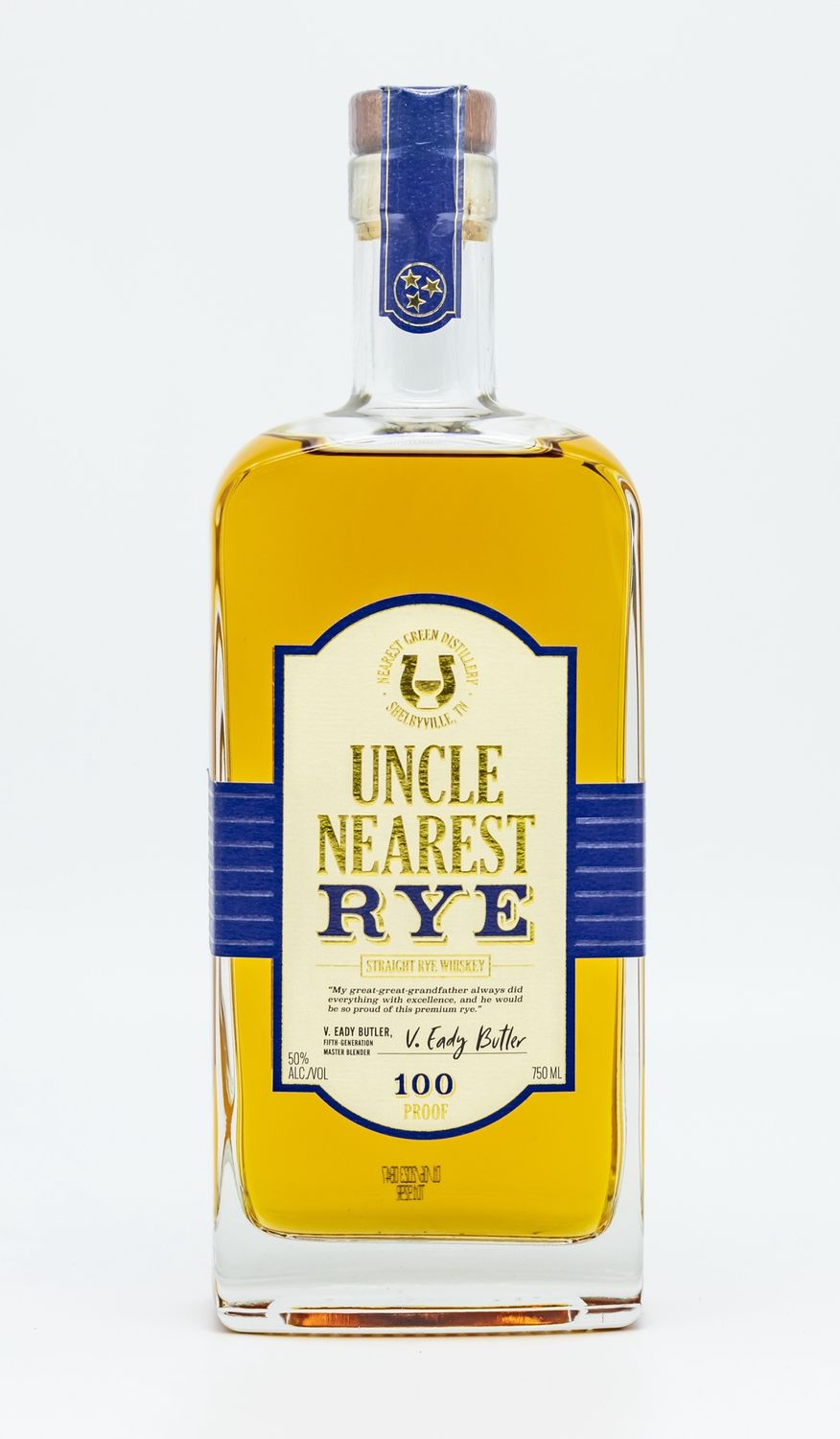 Uncle Nearest Straight Rye 750ml