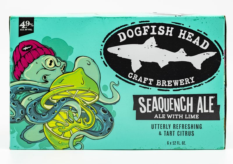 Dogfish Head Seaquench Sour Ale 6pk 12oz cans