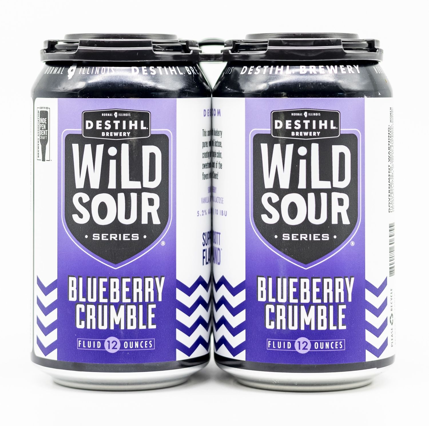Destihl Blueberry Crumble Sour 4pk 12oz cans