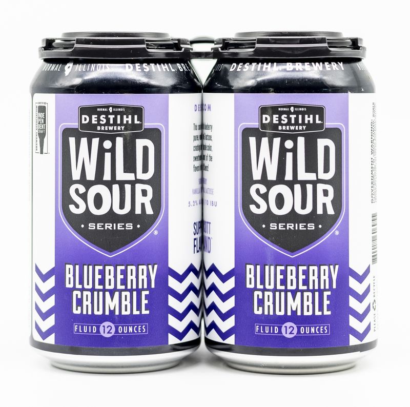 Destihl Blueberry Crumble Sour 4pk 12oz cans