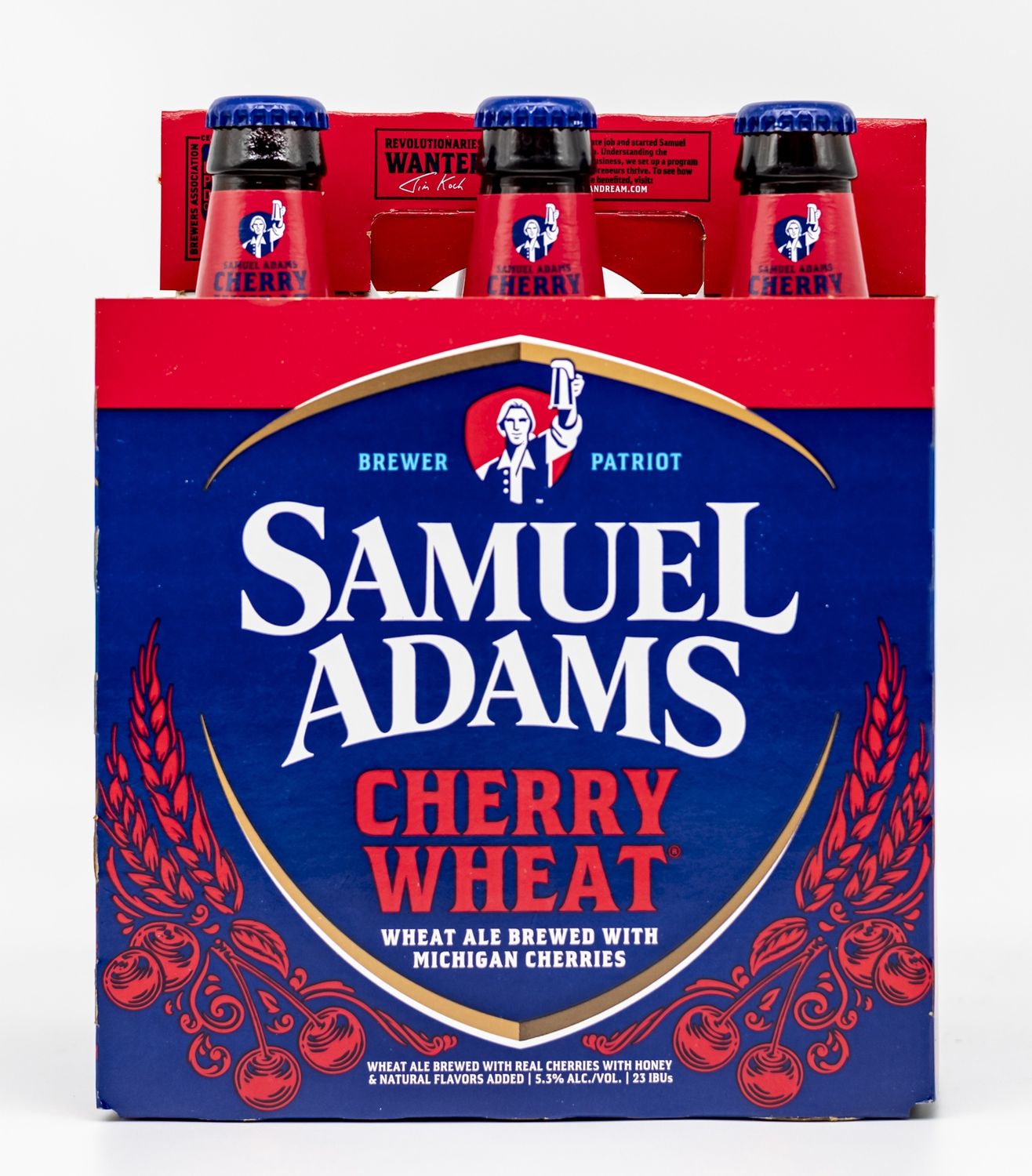 Samuel Adams Cherry Wheat 6pk 12oz bottles