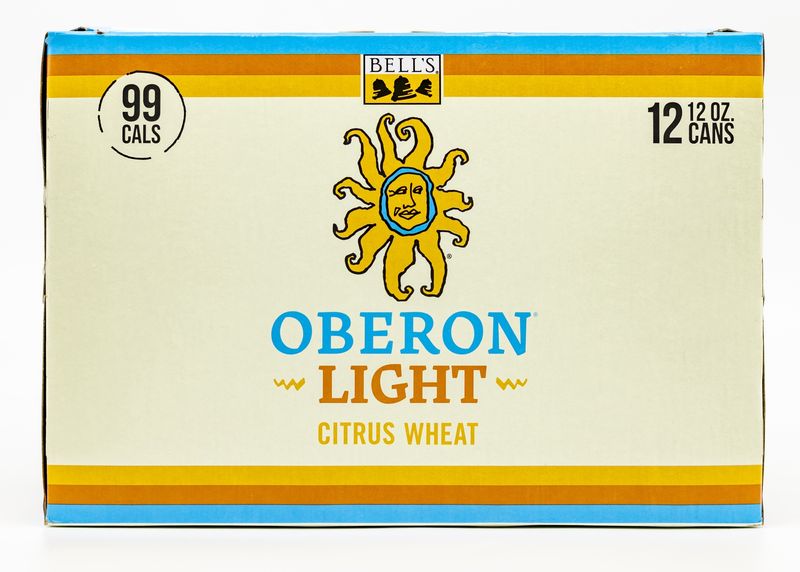Bell&#39;s Oberon Light Citrus Wheat Ale  12pk 12oz cans