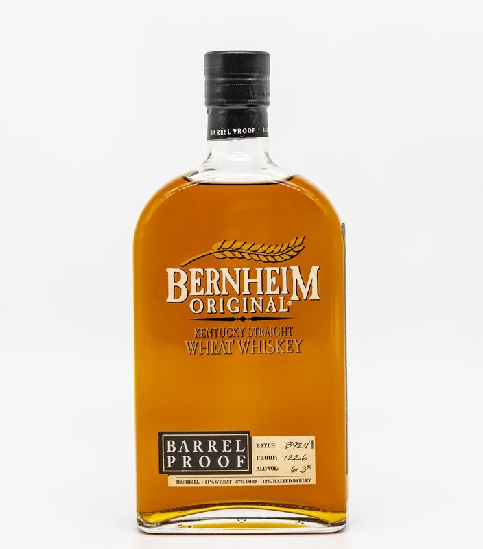 Bernheim Barrel Proof Wheat Whiskey  750ml