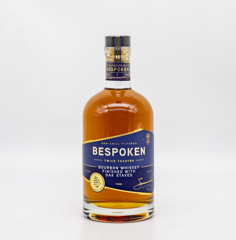 Bespoken Twice Toasted Bourbon Whiskey 750ml