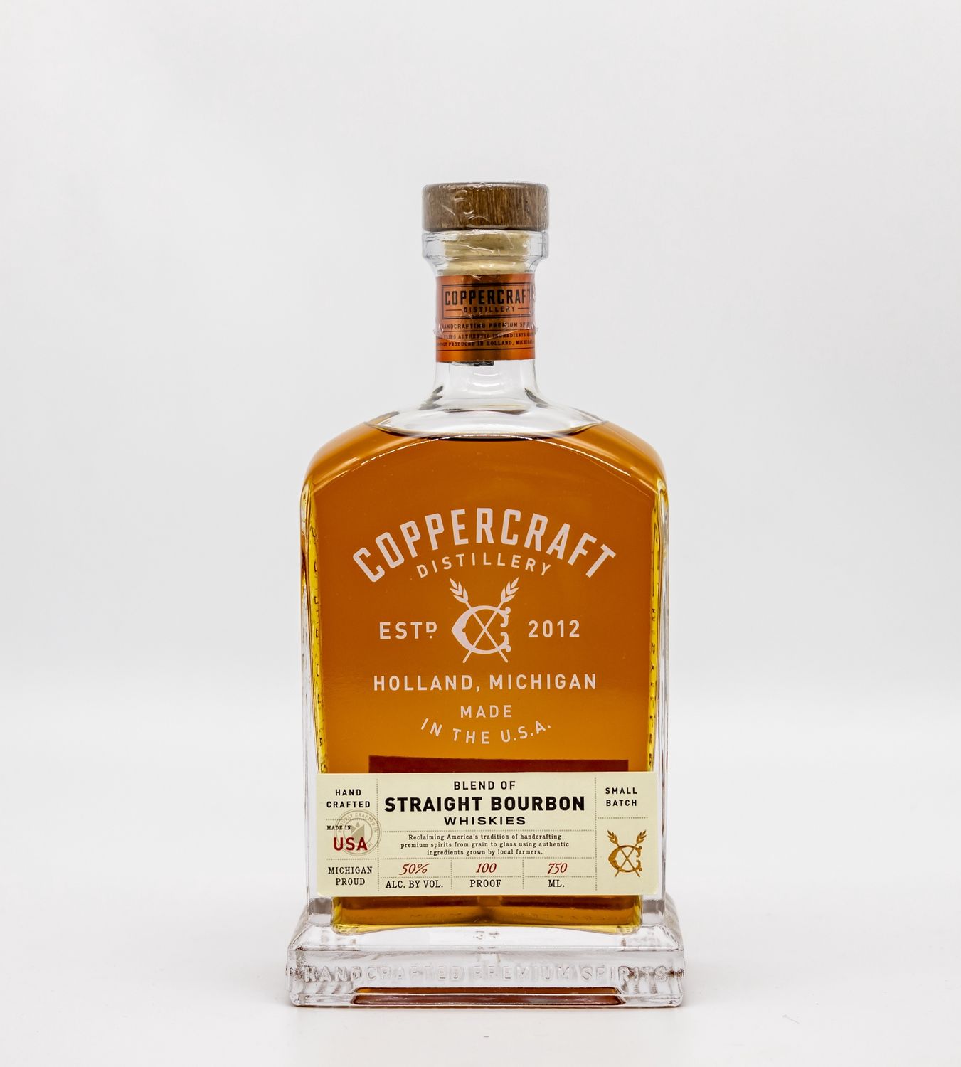 Coppercraft Blend of Straight Bourbon Whiskies 750ml