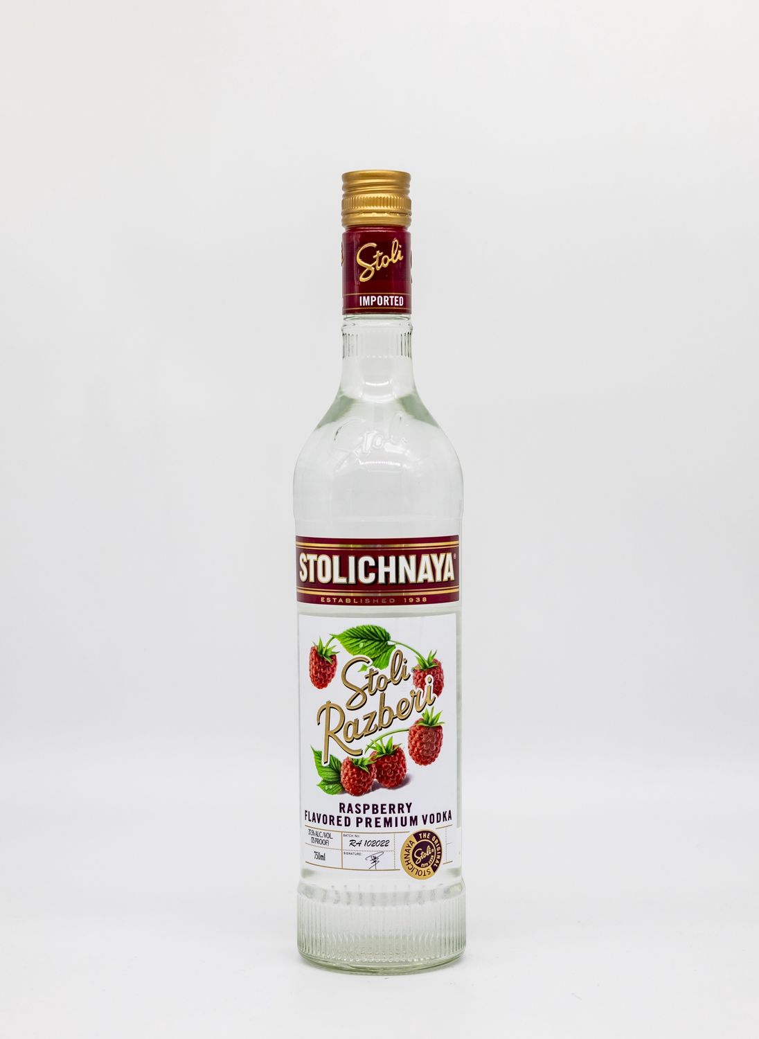 Stolichnaya Razberi 750ml