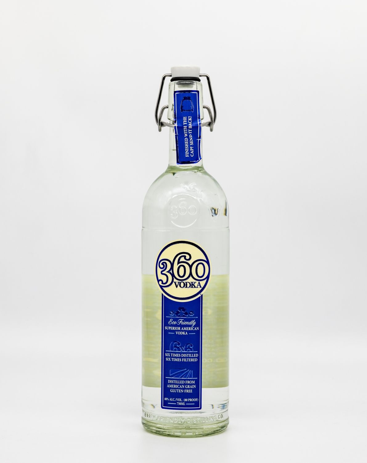 360 Vodka 750ml