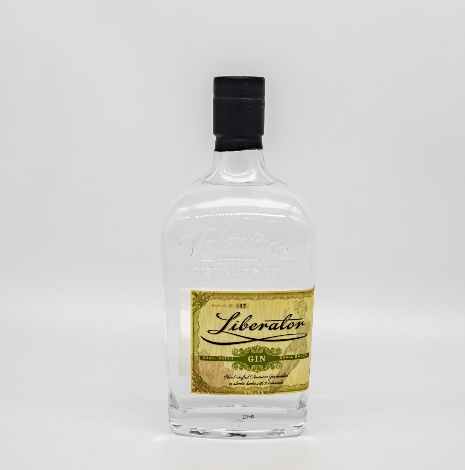 Valentine Liberator Gin 750ml