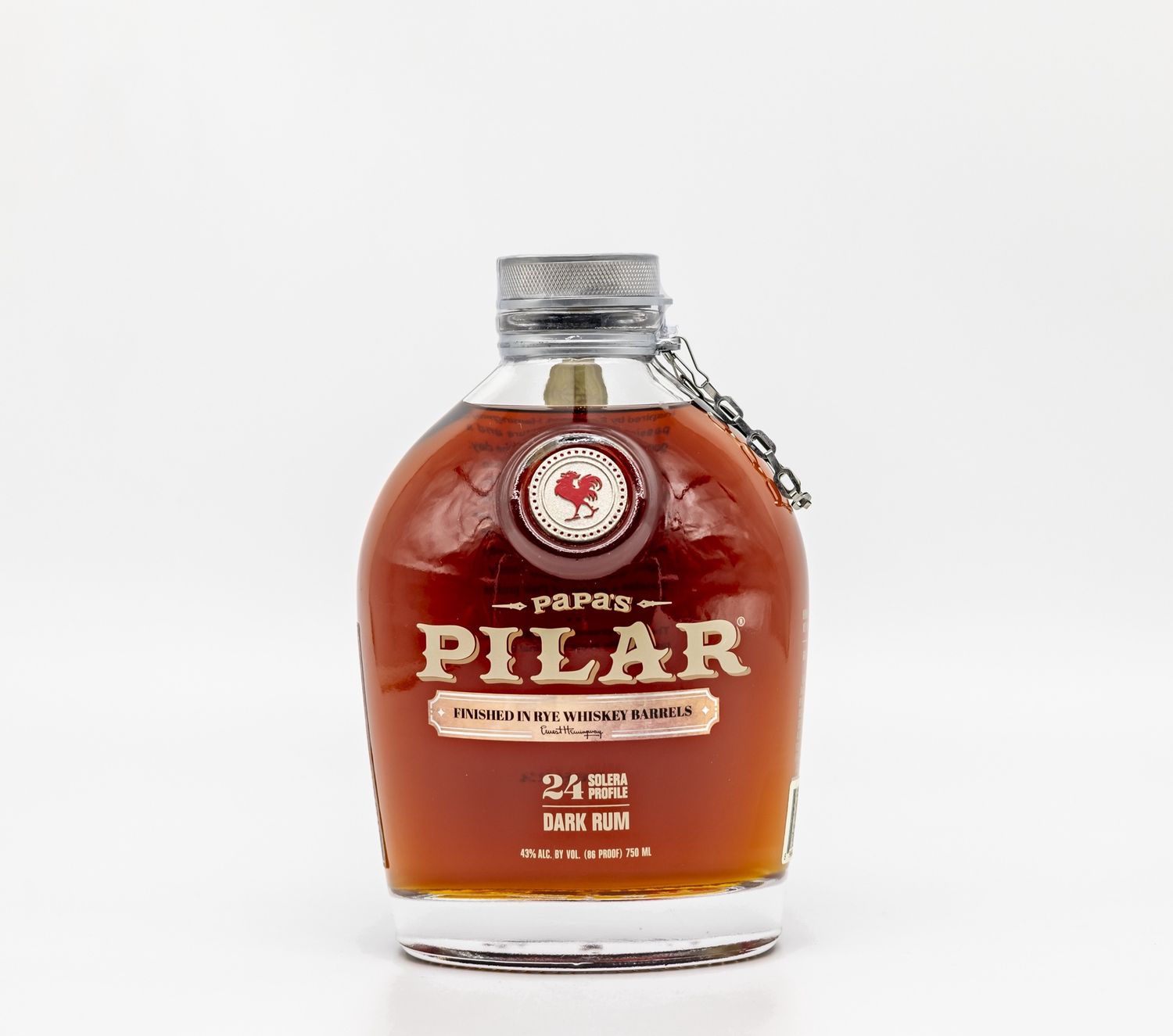 Papa’s Pilar Dark Rum Rye Finish 750ml
