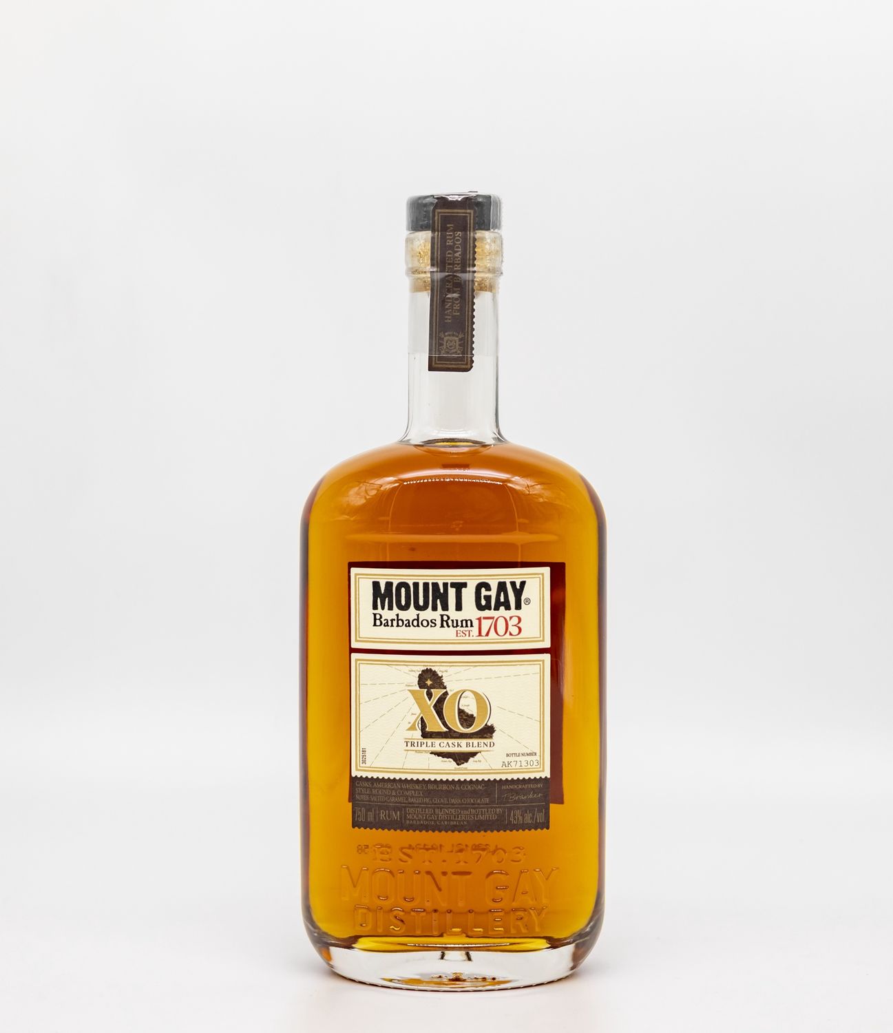 Mount Gay Extra Old  (BARB) 750ml