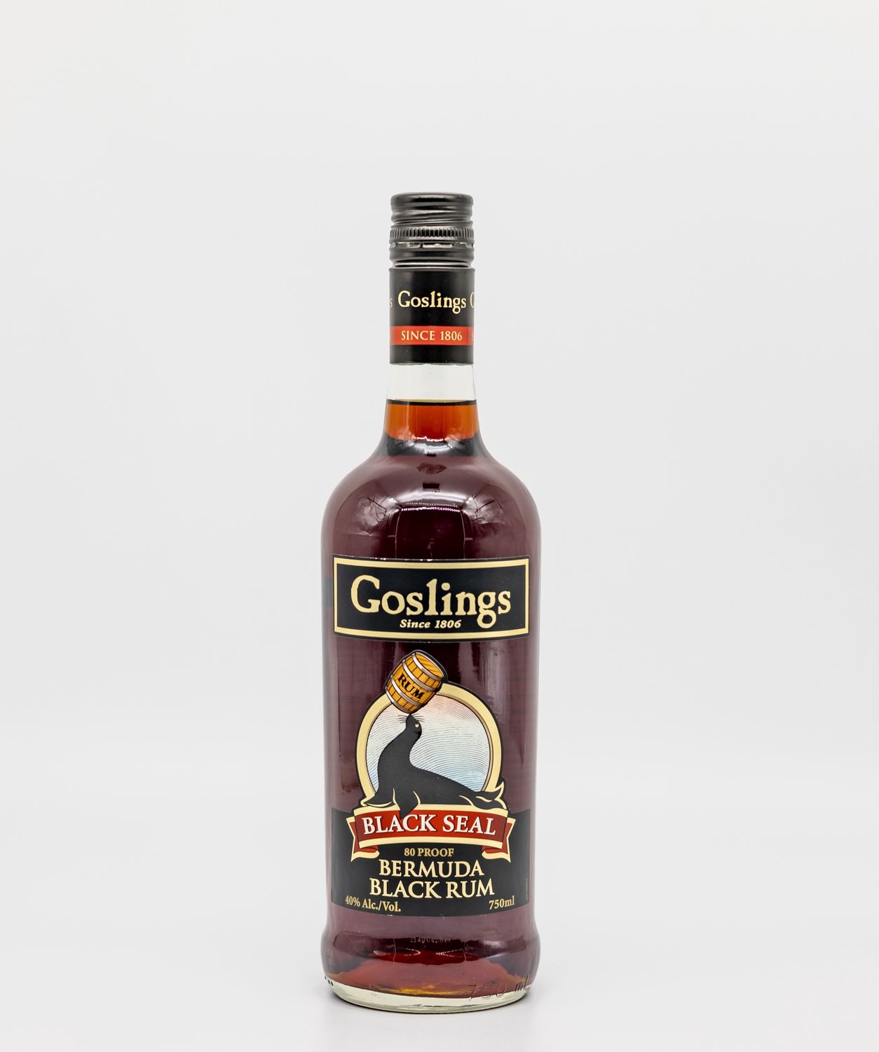 Gosling&#39;s Black Seal 80 (BER) 750ml