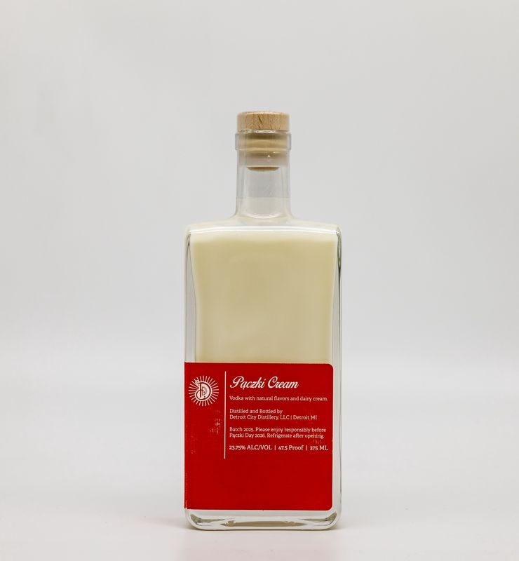 ​Detroit City Distillery&#39;s Pączki Cream Liqueur 375ml