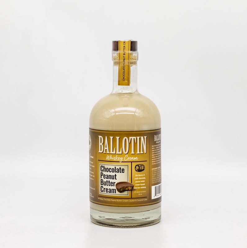Ballotin Chocolate Peanut Butter Whiskey Cream 750ml