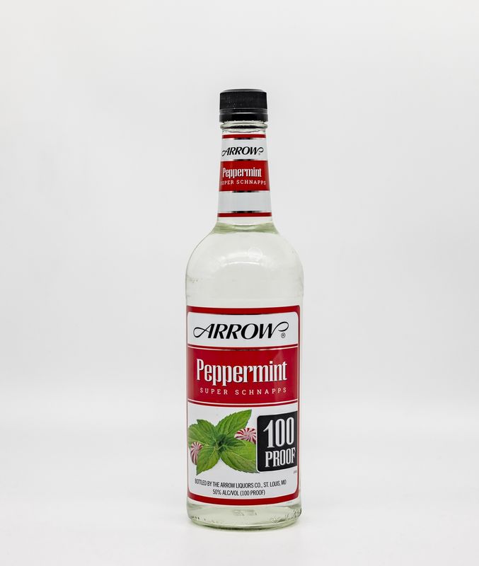 Arrow Super Peppermint Schnapps 750ml (glass)