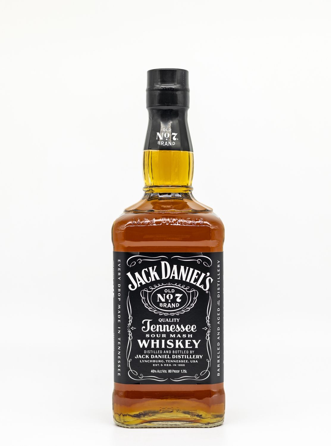Jack Daniel&#39;s Old No. 7 Black Label 1.75L