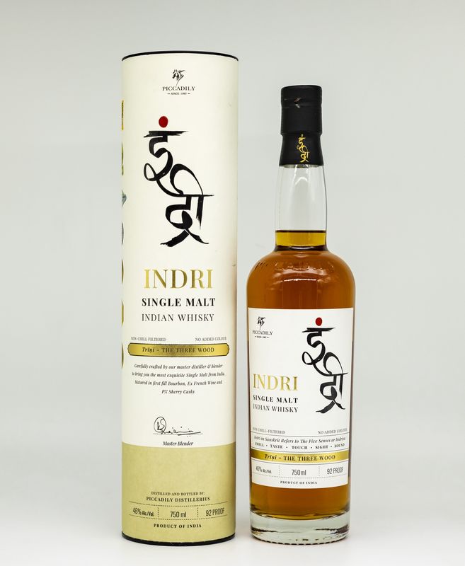 INDRI Single Malt Indian Whisky 750ml