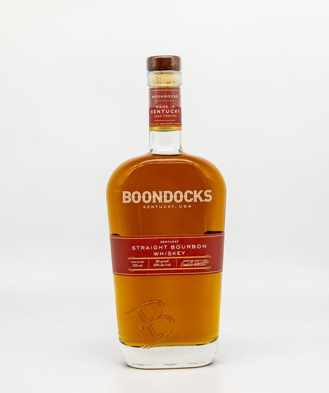 Boondocks Straight Bourbon Whiskey (certified kosher) 750ml