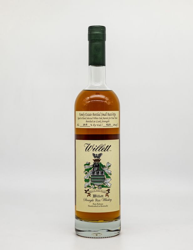 Willett Family Estate Straight Rye 750ml