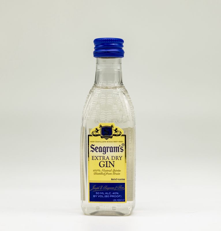 Seagrams Extra Dry Gin 50ml
