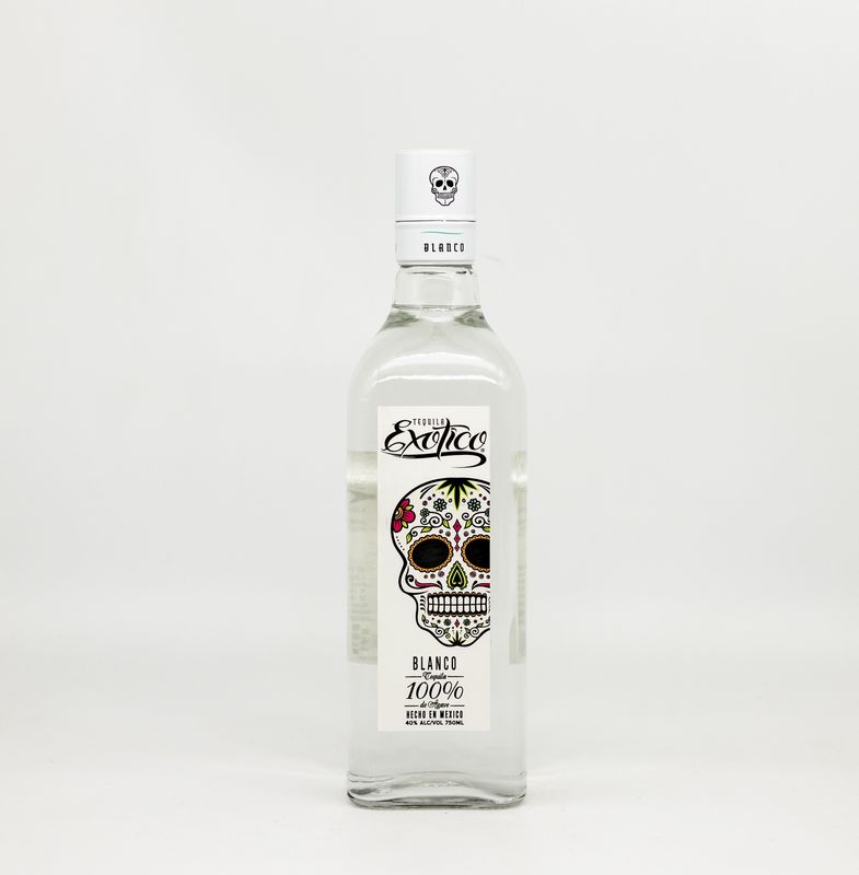 Exótico Blanco Tequila 750ml