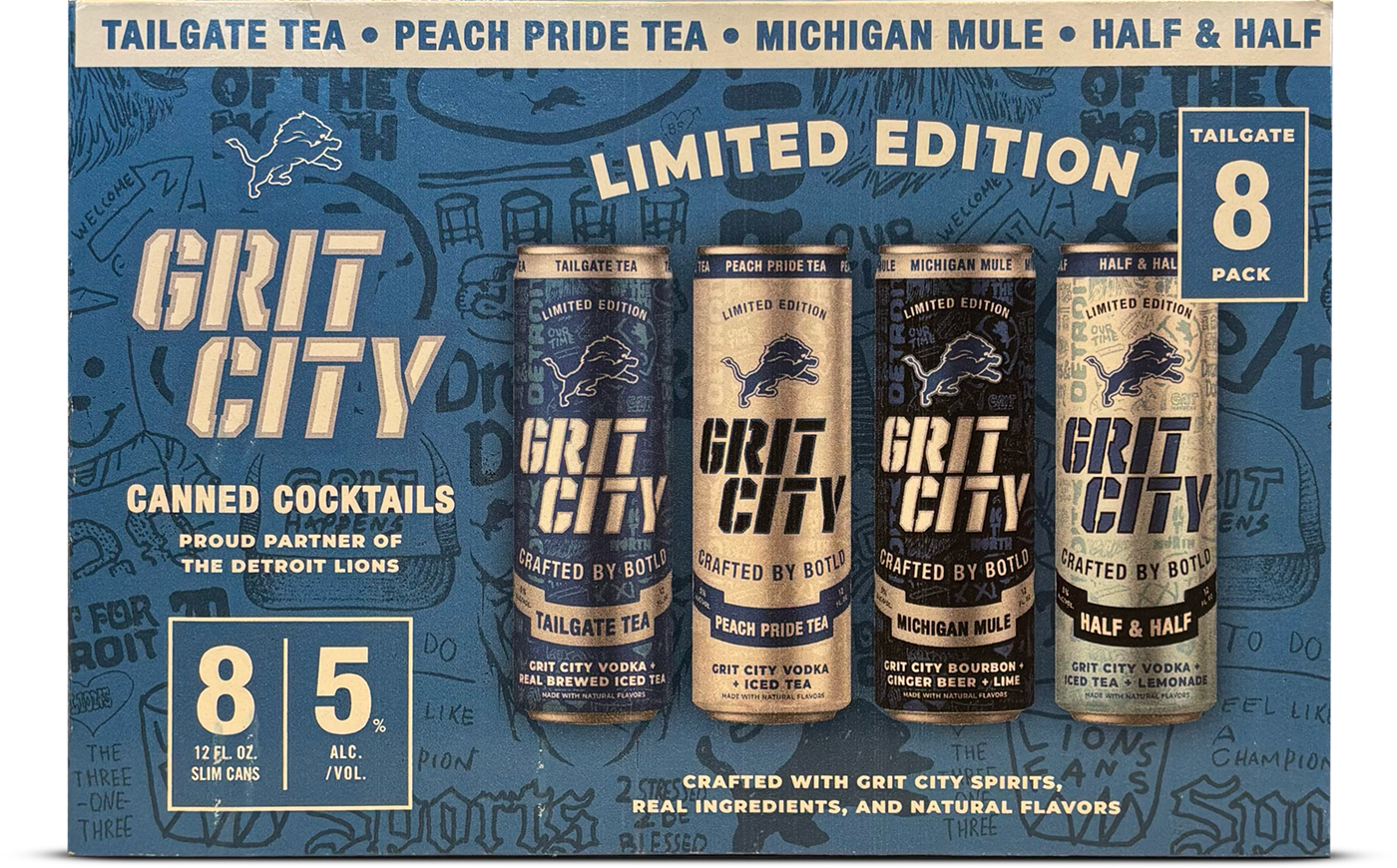 Grit City Limited Edition Variety Pack 8pk 12oz cans