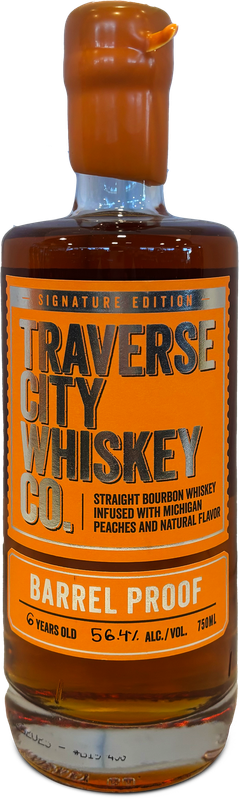 Traverse City Barrel Proof Peach – 6 Year 750ml