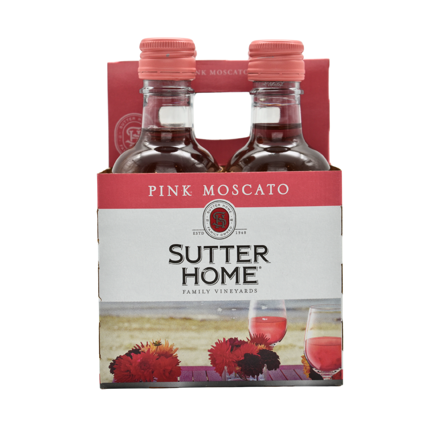 Sutter Home Pink Moscato - 4pk