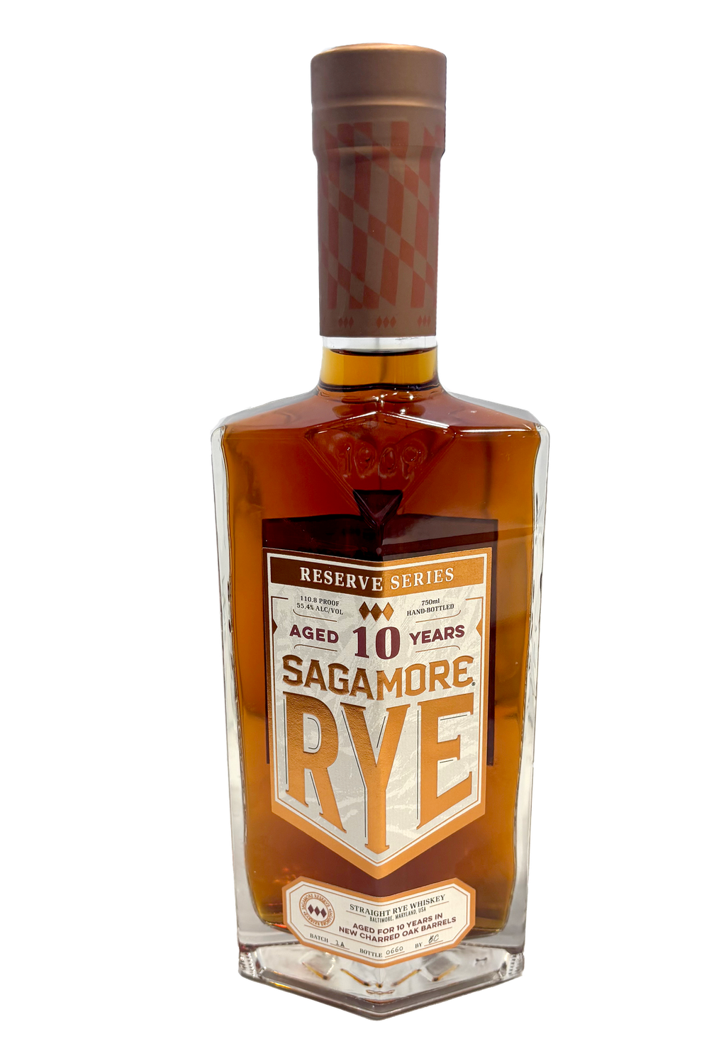 Sagamore 10 Year Rye – Reserve Series 750ml
