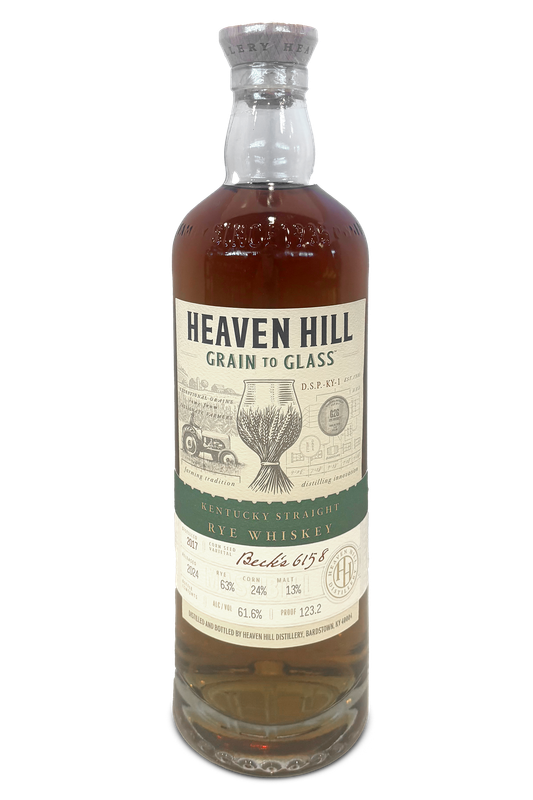 Heaven Hill Grain to Glass Kentucky Straight Rye Whiskey (Beck’s 6225) 700ml
