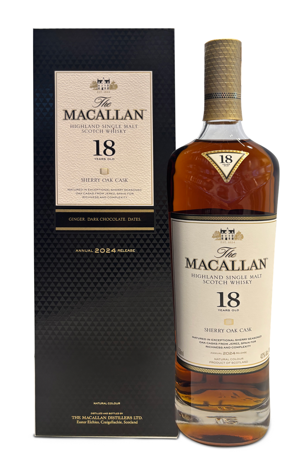 Macallan 18 Year Sherry Oak Cask 750ml